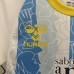 24/25 Kids Malaga Home Kids Blue White Jersey Kit short sleeve (Shirt + Short)-419808
