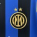 24/25 Inter Milan Home Black Blue Jersey Kit short sleeve-6133762