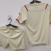 STOCK CLEARANCE [SIZE 26] 22/23 Kids AC Milan Kids Khaki Jersey Kit short sleeve (Shirt + Short)-556355