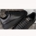 Alexander McQueen Oversized Black Sneakers Running Shoes-All Black-4918982