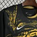 24/25 Lisbon Second Away Black Yellow Jersey Kit short sleeve-4802112