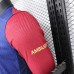 24/25 Barcelona Special Edition Navy Blue Red Jersey Kit Long sleeve (Player Version)-4205899