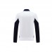 24/25 Real Madrid White Navy Blue Edition Classic Jacket Training Suit (Top+Pant)-9835319