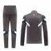 24/25 Real Madrid Gray Edition Classic Jacket Training Suit (Top+Pant)-4557252