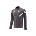 24/25 Real Madrid Gray Edition Classic Jacket Training Suit (Top+Pant)-4557252
