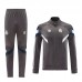 24/25 Real Madrid Gray Edition Classic Jacket Training Suit (Top+Pant)-4557252