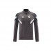 24/25 Real Madrid Gray Edition Classic Jacket Training Suit (Top+Pant)-4557252