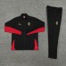 24/25 AC Milan Black Red Edition Classic Jacket Training Suit (Top+Pant)-1338710