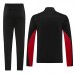 24/25 AC Milan Black Red Edition Classic Jacket Training Suit (Top+Pant)-1338710