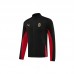 24/25 AC Milan Black Red Edition Classic Jacket Training Suit (Top+Pant)-1338710