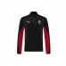 24/25 AC Milan Black Red Edition Classic Jacket Training Suit (Top+Pant)-1338710