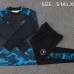 24/25 Napoli Navy Blue Black Edition Classic Jacket Training Suit (Top+Pant)-212897