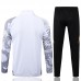 24/25 Real Madrid White Gray Edition Classic Jacket Training Suit (Top+Pant)-1104014