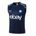 24/25 Napoli Navy Blue Training jersey Kit Sleeveless Vest (Vest + Short)-9918648