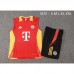 24/25 Bayern Munich Red Training jersey Kit Sleeveless Vest (Vest + Short)-9853075