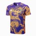 24/25 Real Madrid Training Purple Gold Jersey Kit short Sleeve (Shirt + Short)-8666188