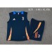 24/25 Juventus Navy Blue Training jersey Kit Sleeveless Vest (Vest + Short)-9213137