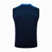 24/25 Juventus Navy Blue Training jersey Kit Sleeveless Vest (Vest + Short)-9213137