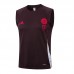 24/25 Bayern Munich Wine Red Training jersey Kit Sleeveless Vest (Vest + Short)-2628523