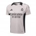 24/25 Real Madrid Training Khkai Gray Jersey Kit short Sleeve (Shirt + Short)-4736408