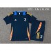 24/25 Juventus Training Navy Blue Jersey Kit short Sleeve (Shirt + Short)-2963114