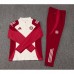 24/25 Bayern Munich White Red Edition Classic Jacket Training Suit (Top+Pant)-7527617