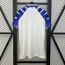 Retro 97/98 Hummel Tenerife Home White Blue Jersey Kit Short Sleeve-9443607