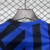 24/25 Kids Inter Milan Home Blue Black Kids Jersey Kit short sleeve (Shirt + Short)-2526215
