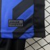 24/25 Kids Inter Milan Home Blue Black Kids Jersey Kit short sleeve (Shirt + Short)-2526215