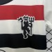 24/25 Kids Manchester United M-U Third Away White Black Kids Jersey Kit short sleeve (Shirt + Short)-2987276