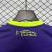 24/25 Kids Málaga Away Purple Green Kids Jersey Kit short sleeve (Shirt + Short)-2381488