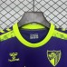 24/25 Kids Málaga Away Purple Green Kids Jersey Kit short sleeve (Shirt + Short)-2381488