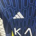 24/25 Kids Al-Nassr FC Riyadh Victory Away Navy Blue Yellow Kids Jersey Kit short sleeve (Shirt + Short)-2704265