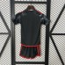 24/25 Kids Flamengo Third Away Gray Black Kids Jersey Kit short sleeve (Shirt + Short)-5550752