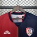 24/25 Cagliari Home Red Blue Jersey Kit Short Sleeve-8981156