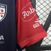 24/25 Cagliari Home Red Blue Jersey Kit Short Sleeve-8981156