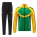 24/25 Arsenal Green Yellow Edition Classic Jacket Training Suit (Top+Pant)-1977846