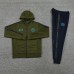 24/25 Napoli Army Green Hooded Edition Classic Jacket Training Suit (Top+Pant)-5971255