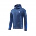 24/25 Inter Milan Navy Blue Hooded Edition Classic Jacket Training Suit (Top+Pant)-3301083