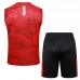 24/25 Napoli Red Training jersey Kit Sleeveless Vest (Vest + Short)-2039802