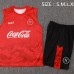 24/25 Napoli Red Training jersey Kit Sleeveless Vest (Vest + Short)-2039802