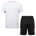 24/25 Paris Saint-Germain PSG White Training Jersey Kit short Sleeve (Shirt + Short)-972127