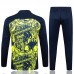 24/25 Manchester City Yellow Navy Blue Edition Classic Jacket Training Suit (Top+Pant)-2987740