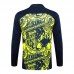 24/25 Manchester City Yellow Navy Blue Edition Classic Jacket Training Suit (Top+Pant)-2987740