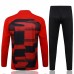24/25 AC Milan Red Black Edition Classic Jacket Training Suit (Top+Pant)-6783059