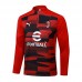 24/25 AC Milan Red Black Edition Classic Jacket Training Suit (Top+Pant)-6783059