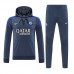 24/25 Inter Milan Gray Hooded Edition Classic Jacket Training Suit (Sweatshirt+Pant)-6310525
