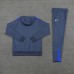 24/25 Inter Milan Gray Hooded Edition Classic Jacket Training Suit (Sweatshirt+Pant)-6310525