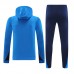 24/25 Chelsea Blue Hooded Edition Classic Jacket Training Suit (Sweatshirt+Pant)-9784309