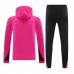 24/25 Chelsea Pink Hooded Edition Classic Jacket Training Suit (Sweatshirt+Pant)-9860449